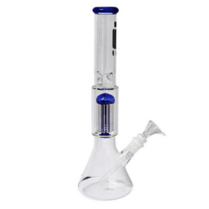 Glass Bong Ice Catcher 13in - Blue