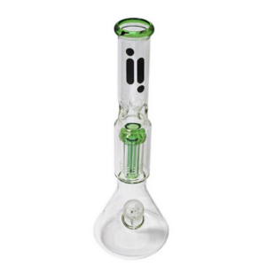 Glass Bong Ice Catcher 13in - Green
