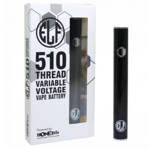 Elf HoneyStick Variable 510 Vape Battery - Black