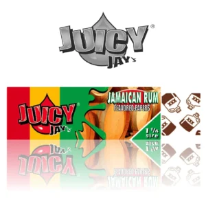 Juicy Jay's 1.25" Pure Hemp Rolling Papers - Jamaican Rum