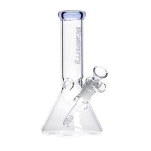 Glass Bong 8" Beaker Bong - Purple