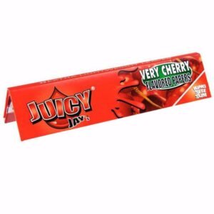 Juicy Jay's King Size Slim Rolling Papers - Very Cherry